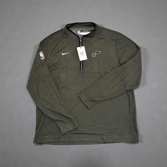 Nike Other - Nike Utah Jazz Dri-FIT 1/4 Zip Pullover Sweatshirt NBA Gray Men's XXL-Tall NWT